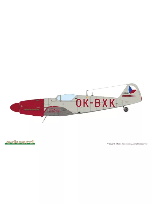 Eduard - Avia S-199 bubble canopy 1/48
