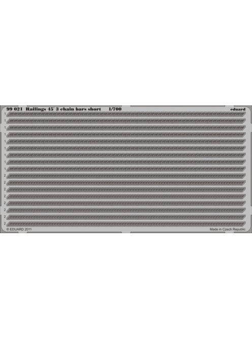 Eduard - Railings 45 3 chain bars short 