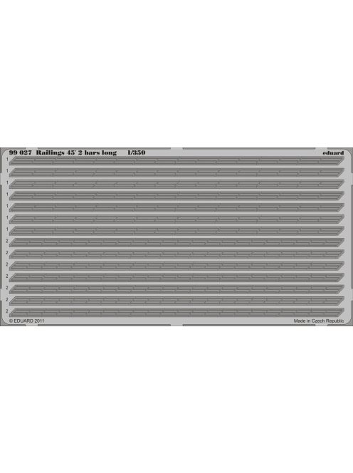 Eduard - Railings 45 2 bars long 