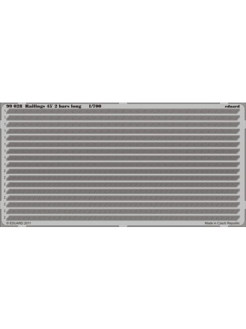 Eduard - Railings 45 2 bars long 