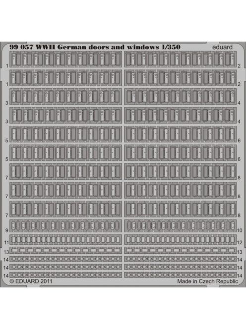 Eduard - WWII German doors and windows 