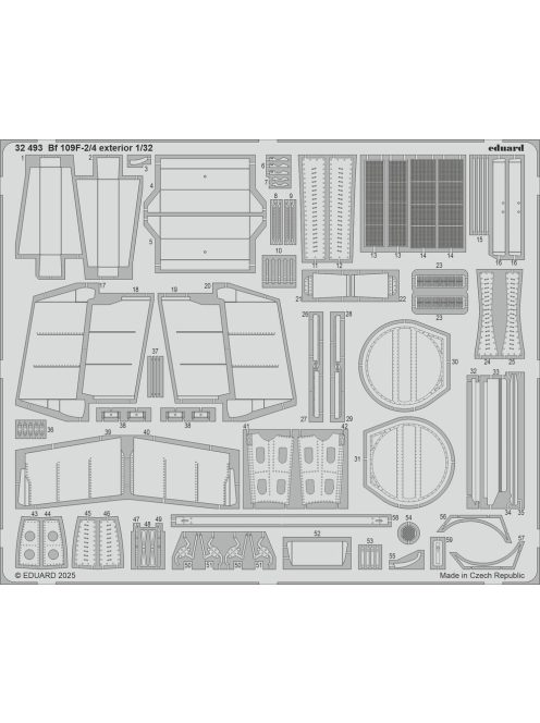 Eduard - Bf 109F-4  HOBBY 2000 / HASEGAWA