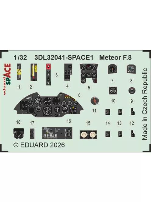 Eduard - Meteor F.8 for Revell