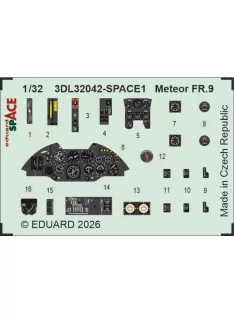 Eduard - Meteor FR.9 for Revell