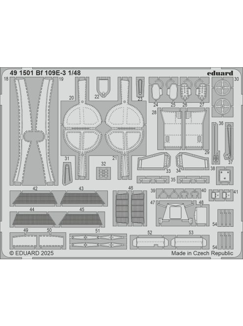 Eduard - Bf 109E-3  HOBBY BOSS