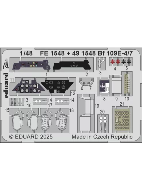 Eduard - Bf 109E-4/7 for Tamiya