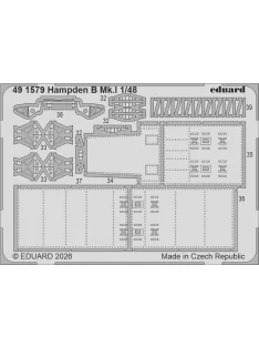 Eduard - Hampden B Mk.I for ICM