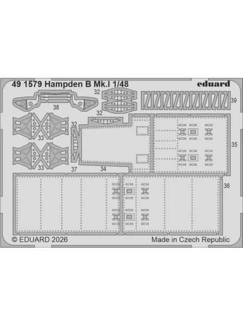 Eduard - Hampden B Mk.I for ICM