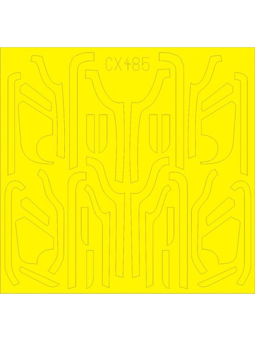 Eduard - B-17G antiglare panels(VE production)for Airfix