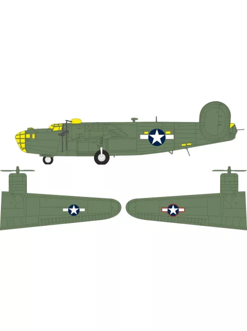 Eduard - B-24D US national insignia for Airfix