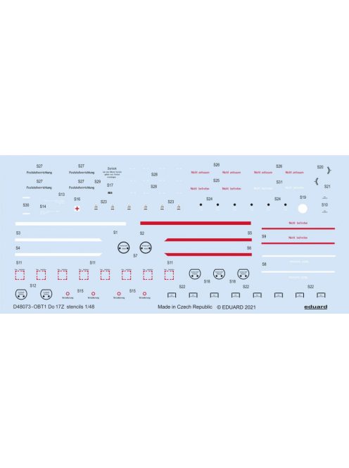 Eduard - Do 17 stencils for ICM