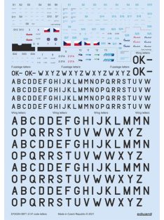 Eduard - Z-37 stencils, code letters & labels for Eduard