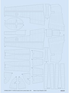   Eduard - P-38F/G/H raised rivets & surface details for TAMIYA