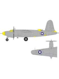 Eduard - B-26F Marauder US national insignia  ICM