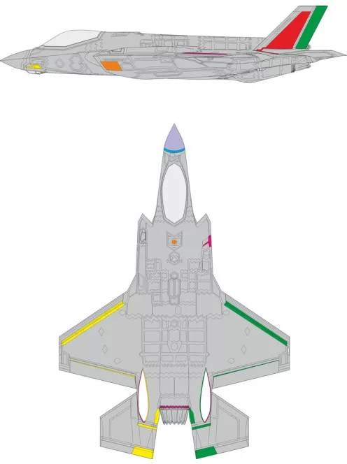 Eduard - F-35A RAM coating late for Italeri