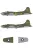 Eduard - B-17F US national insignia & code letters for Revell