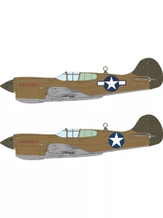 Eduard - P-40K US national insignia for Eduard