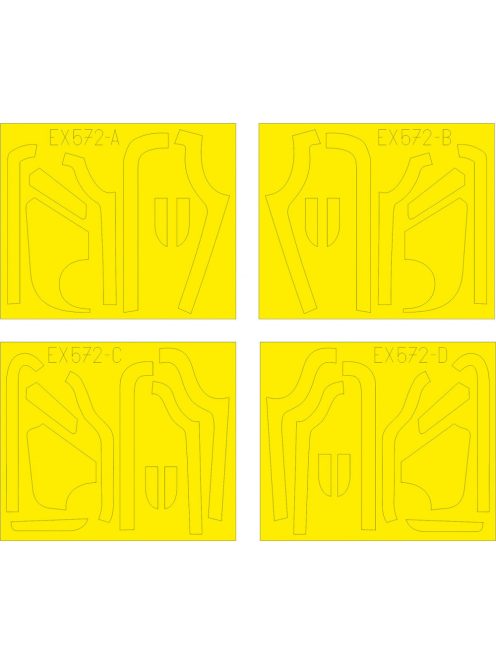 Eduard - B-17G antiglare panels (VE produktion) for REVELL/MONOGRAM