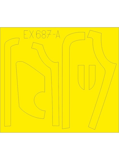 Eduard - B-17G antiglare panels (DL & BO production) for HKM