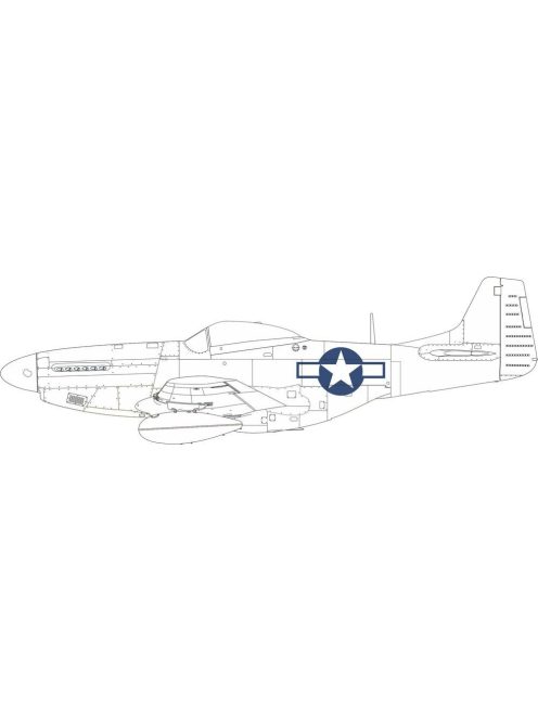 Eduard - P-51D national insignia 1/48 EDUARD