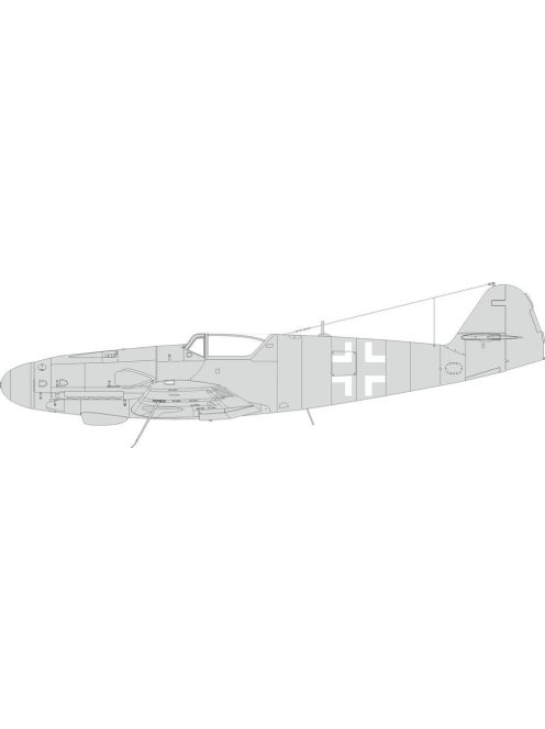 Eduard - Bf 109K national insignia 1/48 EDUARD