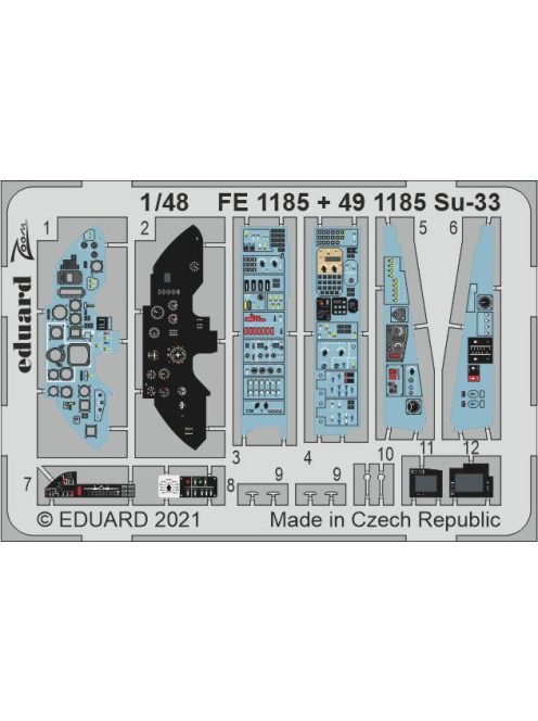 Eduard - Su-33 1/48 for MINIBASE