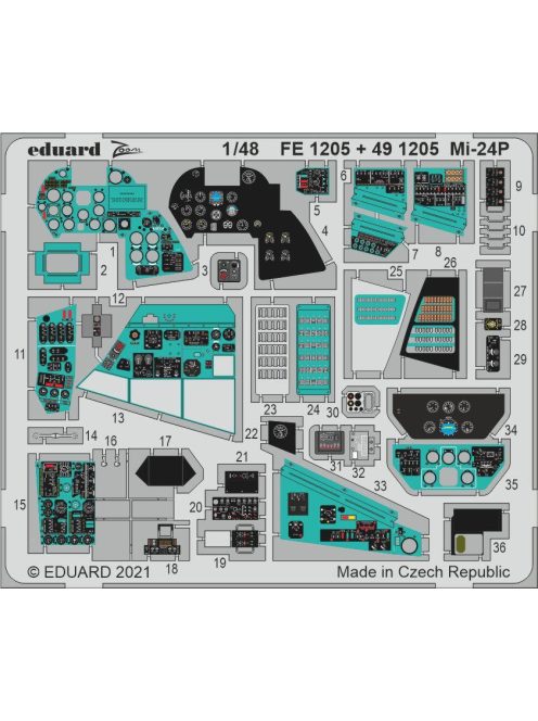 Eduard - Mi-24P 1/48 for ZVEZDA