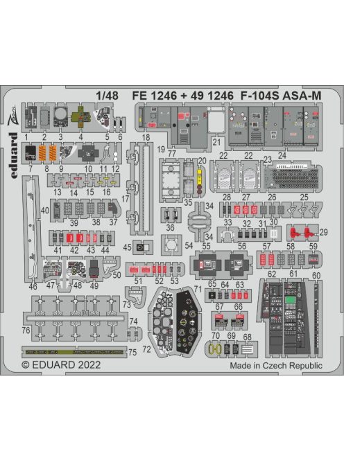 Eduard - F-104S Asa-M For Kinetic