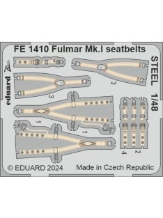 Eduard - Fulmar Mk.I seatbelts STEEL 1/48