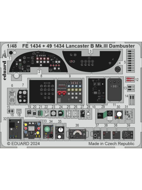 Eduard - Lancaster B Mk.III Dambuster 1/48 HKM