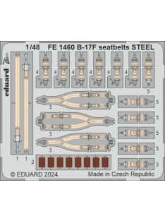 Eduard - B-17F seatbelts STEEL 1/48