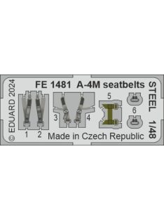 Eduard - A-4M seatbelts STEEL  MAGIC FACTORY