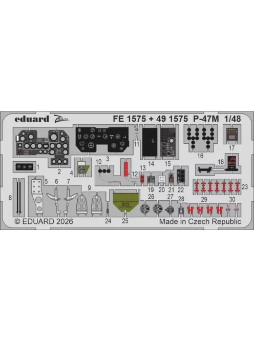 Eduard - P-47M for Miniart