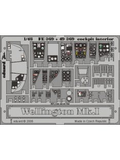 Eduard - Wellington  Mk.I cockpit interior for Trumpeter