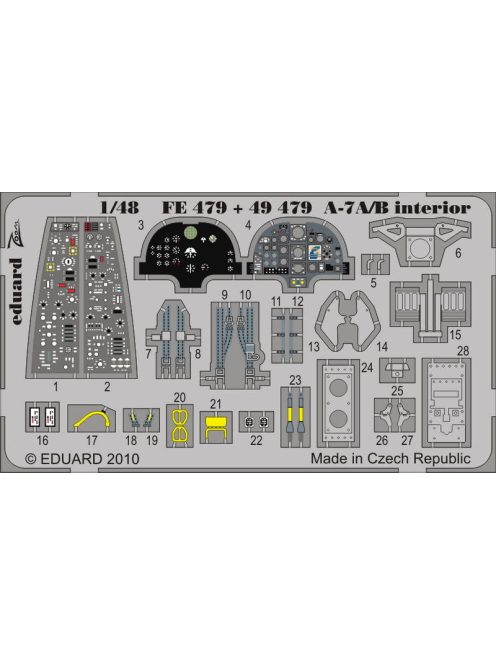 Eduard - A-7A/B interior S.A. for Hobby Boss 