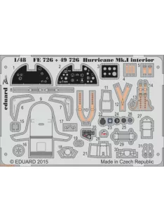 Eduard - Hurricane Mk.I interior S.A. 1/48 for Airfix