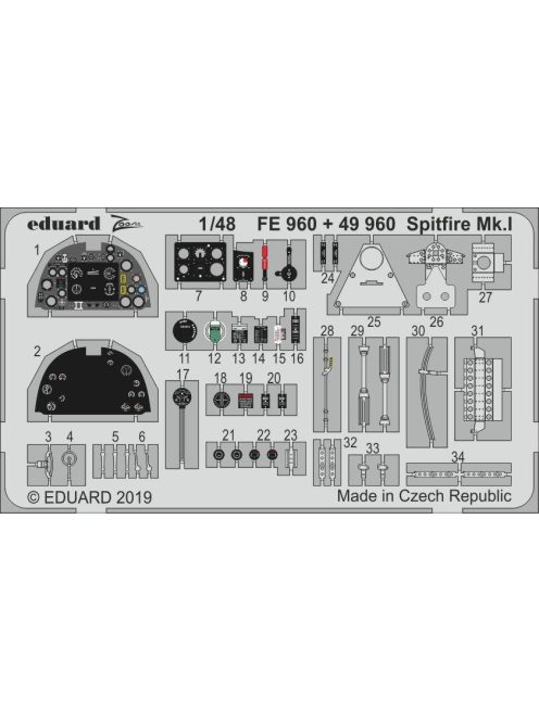 Eduard - Spitfire Mk.I for Tamiya 