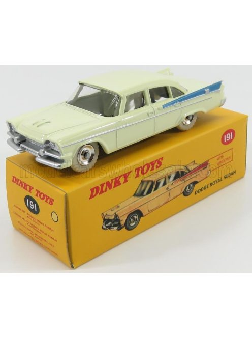 Edicola - DODGE ROYAL SEDAN 1955 CREAM LIGHT BLUE