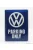 Edicola - Accessories 3D Metal Plate - Volkswagen Parking Only Blue White