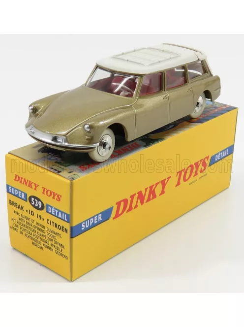 Edicola - CITROEN ID19 BREAK 1965 GOLD MET IVORY