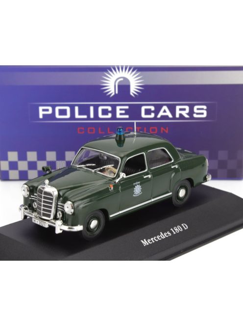 Edicola - MERCEDES BENZ 180D POLIZEI 1953 DARK GREEN