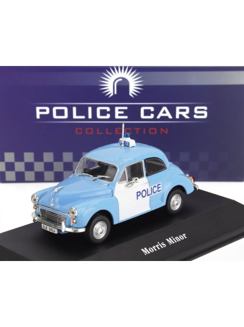 Edicola - MORRIS MINOR POLICE 1957 LIGHT BLUE WHITE