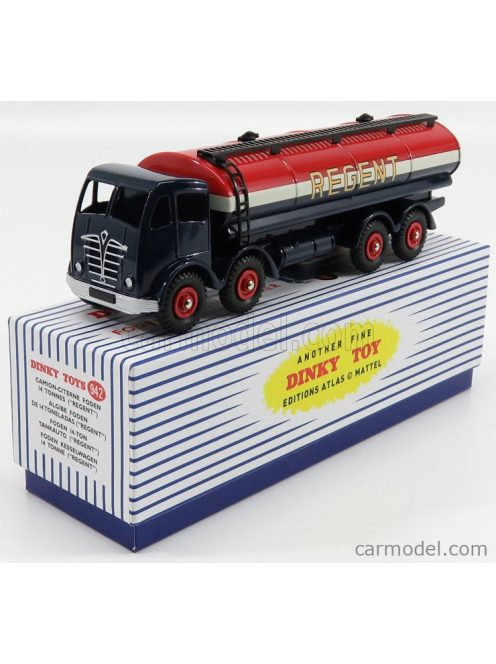 Edicola - Foden Truck Tanker Truck 4-Assi Regent 1959 Blue Red