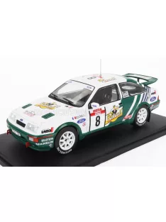   Edicola - FORD ENGLAND SIERRA COSWORTH RS500 N 8 WINNER RALLY TOUR DE CORSE 1988 DIDIER AURIOL - BERNARD OCCELLI WHITE GREEN