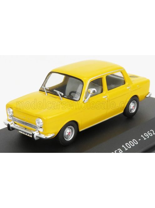 Edicola - SIMCA 1000 1962 - CON VETRINA - WITH SHOWCASE YELLOW