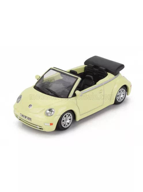 Edicola - VOLKSWAGEN NEW BEETLE CABRIOLET OPEN 2003 BEIGE