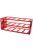 Edicola - FERRARI ESPOSITORE APERTO (OPEN) FOR AUTO 15 x ATLAS-FERRARI-F1-COLLECTION 1/43 - CARS NOT INCLUDED - Lungh.LENGHT cm  X Prof.DEPTH cm  X Alt.HEIGHT cm  (vano piano - garage - LENGHT cm  - DEPTH cm  HEIGHT cm ) RED