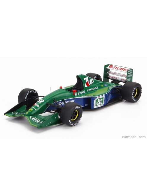 Edicola - Jordan F1 191 Team 7Up Jordan N 32 Season 1991 Michael Schumacher - Blister Box Green Blue