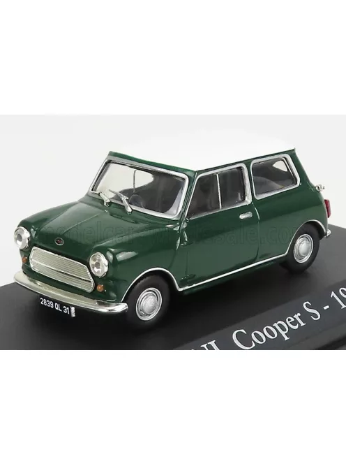 Edicola - MINI COOPER S 1967 GREEN WHITE