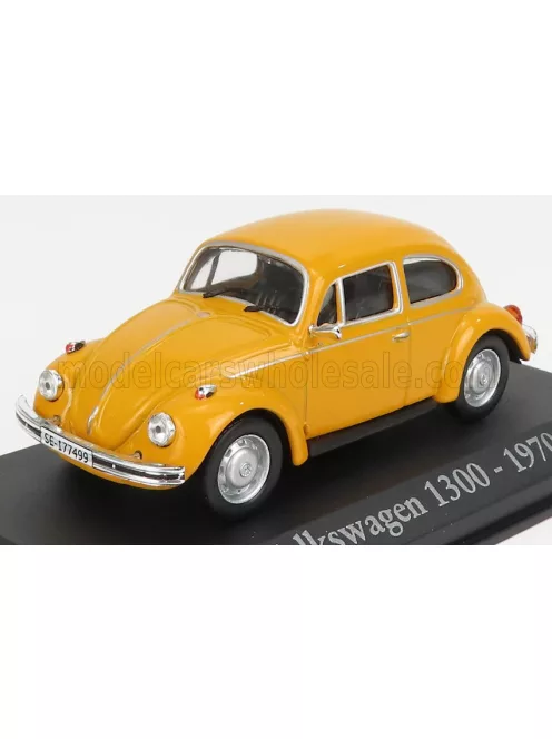 Edicola - VOLKSWAGEN BEETLE KAFER MAGGIOLINO 1300 1970 YELLOW